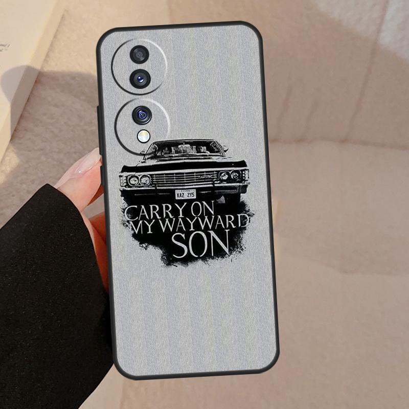 Supernatural Case For Honor Magic 5 Lite Pro 50 70 90 8X 9X X6 X7 X8 X9 Honor X6a X7a X8a X9a X9b Cover