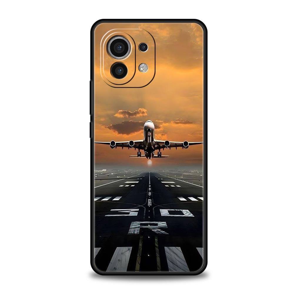 Travel-Nspired Airplane Route Phone Case Cover for Xiaomi Mi 17 Pro Max 15 14 13 12 11 Ultra 15T 14T 13T 12T Pro Lite Soft TPU