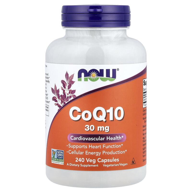 CoQ10, 30 mg, 240 Veg Capsules