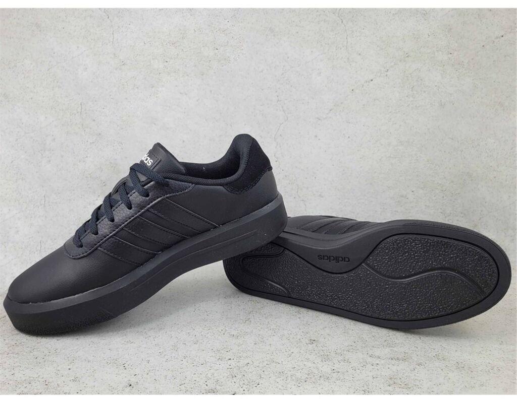 Women's Black Adidas Court Platform Sneakers (GV8995)