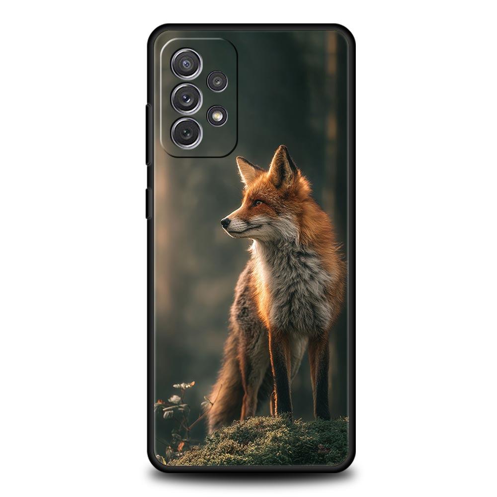 

Case For Samsung A17 A15 A13 A51 A71 A41 A31 A21S A07 A05 A35 A55 A23 A25 A33 A53 A73 5G Cover Cartoon Animal Bear Fox Squirrel Galaxy A21s