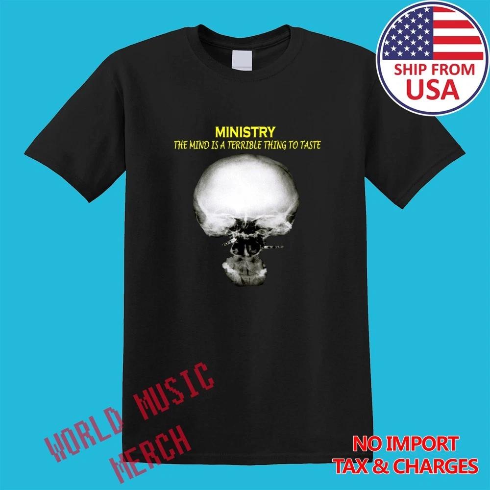 Ministry The Mind Is A Terrible Thing To Taste Men s Black Size S-5XL 4XL