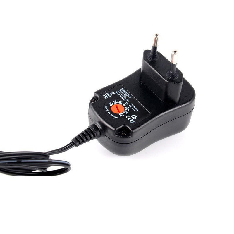 Universal Mains AC/DC Power Source Adaptor Supply Plug Charger 3V-12V @8 WWO66