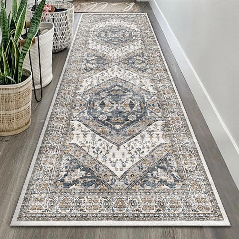 Moroccan Style Runner Corridor Carpets for Hallway Living Room Home Anti-skid Entry Floor Mats Hotel Lobby Stairway Area Rugs