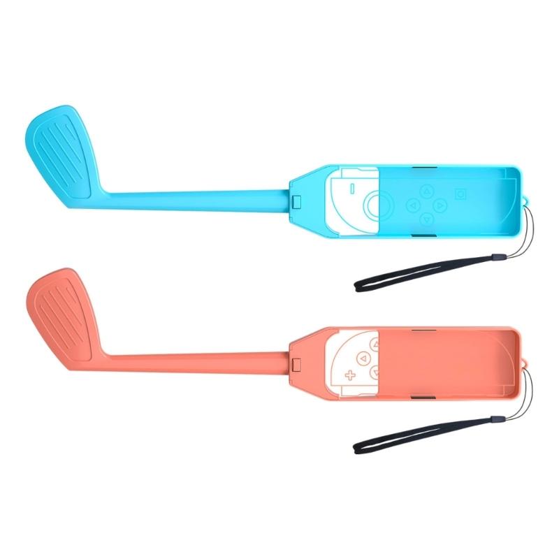 1 Pair Motion Sensing Golf Stick for NS2 Gaming Console Fatigue Resist Handle Enhances Sports Simulation Accuracy