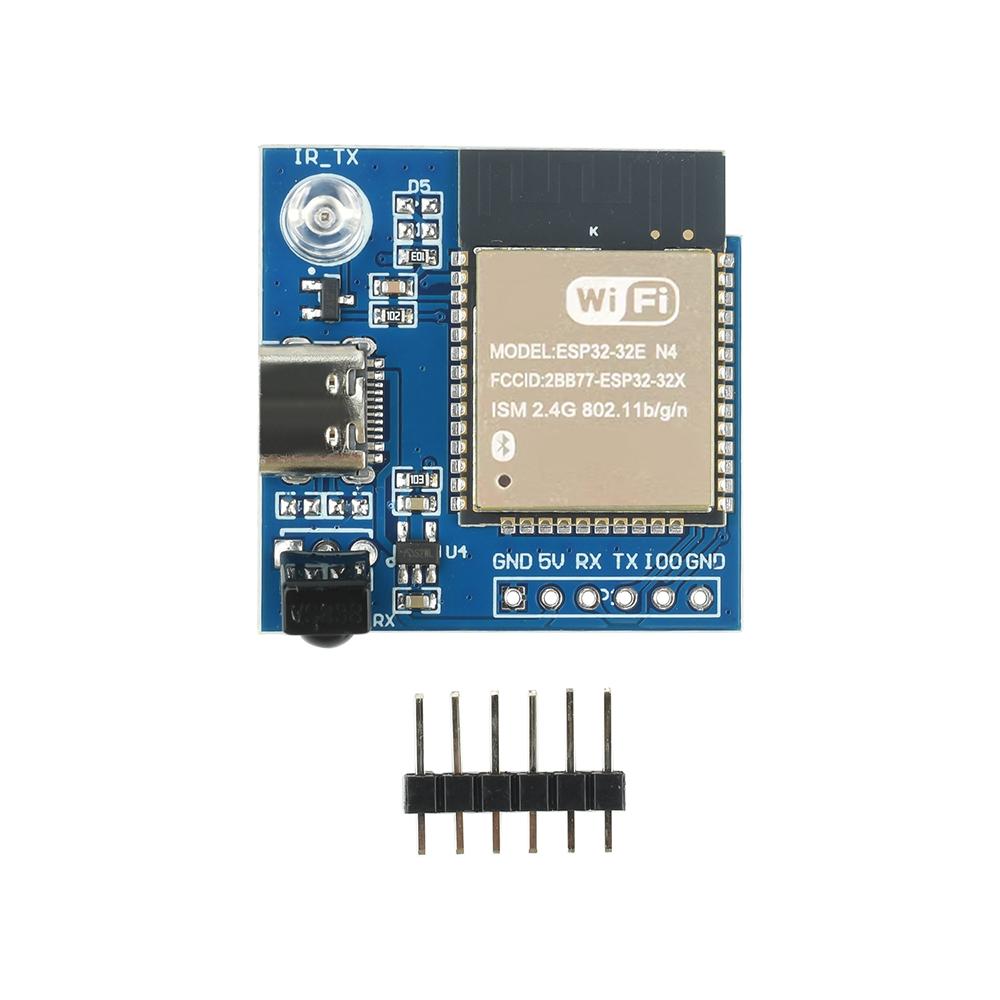 

Infrared Transmitter Receiver Nec Command Wifi Transparent Transmission Module Development Board Esp32E-N4 Module Type C