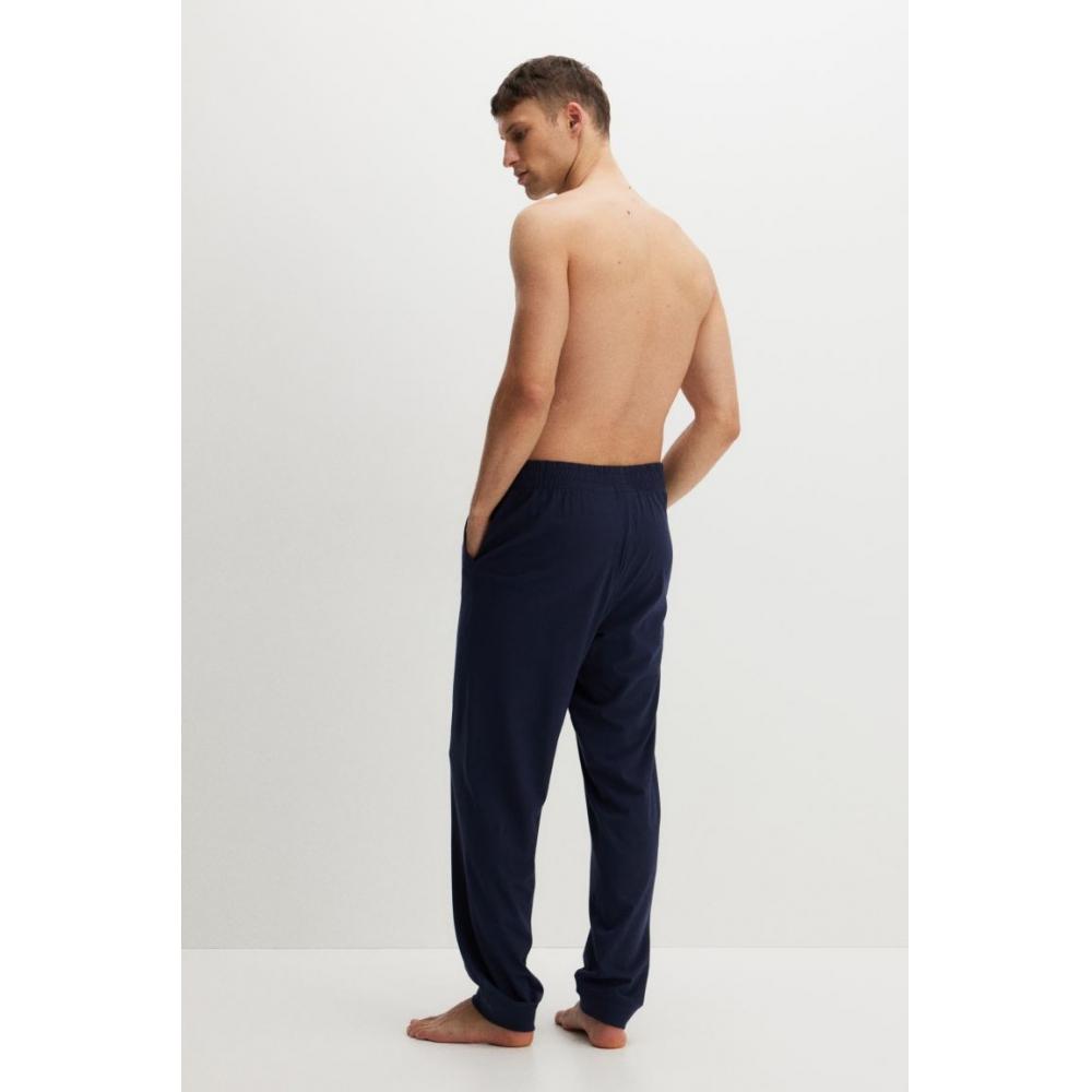 H M Jersey Jogger Pants Regular Fit 2 Piece Set ligHt Blue Navy Blue