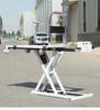 Electric Car Portable Scissor Lifting Table with Retractable Steel Plate