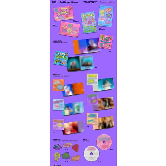 BSS (SEVENTEEN) - 2nd Single Album - TELEPARTY Random   **PRE-ORDER Item** Release Date: 2025-01-08