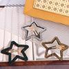 Metal Rhinestone Star BB Clip\ Geometric Hollow Hair Clip Bling Star Side Clip  Girls