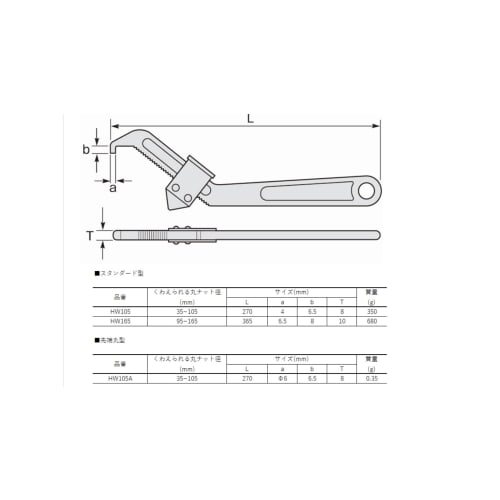 Supertool HW105 Hook Wrench