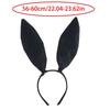 Rabbit Ears Headband Cosplay Costume Hairhoop Necktie Arm Gloves Party Headpiece Masquerades Headdress Animes Outfit
