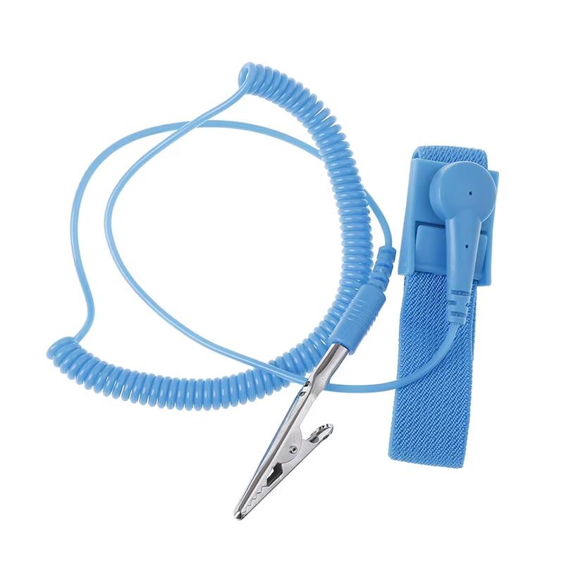 Anti Static Bracelet Electrostatic Cordless Wireless Adjustable Esd Discharge Cable Wrist Band Strap Hand