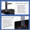 Metall-Grafikkartenhalter mit rostfreier Beschichtung Struktur Video-Kartenhalter für PC-Builds