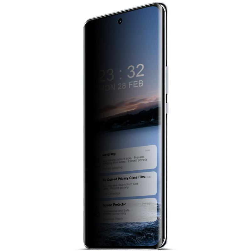 IMAK For Honor X50 Pro 5G Anti-Spy Privacy Screen Protector 3D Curved Tempered Glass Film