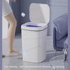 14L Automatic Waste Container Light Feature Twist Protect Three Detection Picks For Telecommute And Bathroom Use