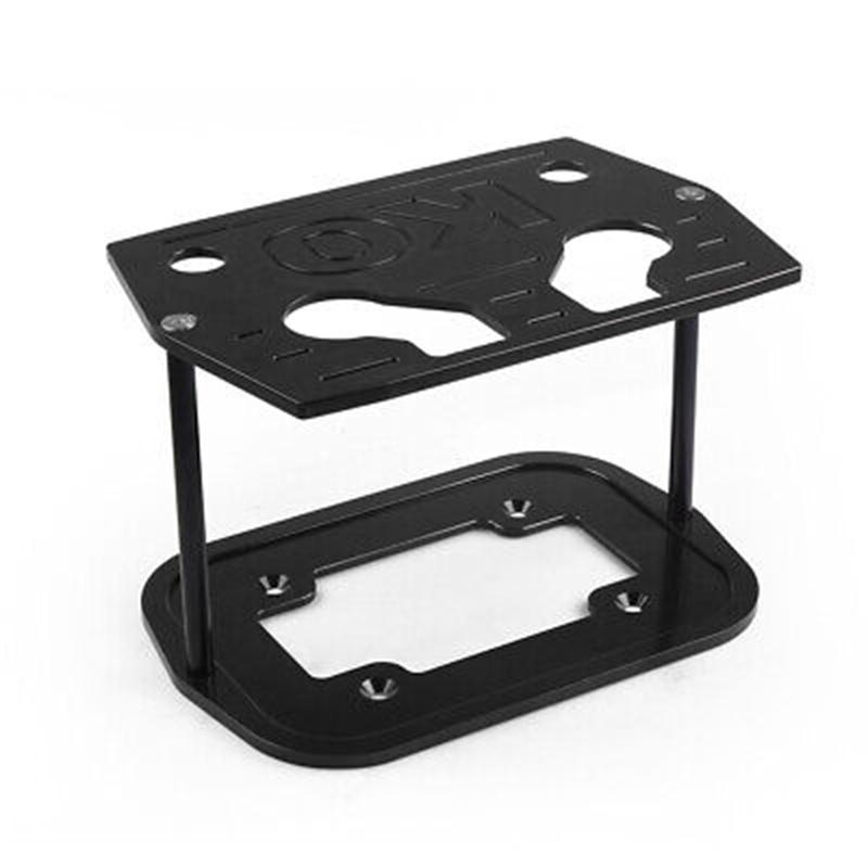 Polished Aluminum Billet Milled Hold Down For Optima Red Yellow Battery Bracket Tray A