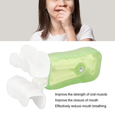 Mouth Exerciser Oral Mouth Muscle Massage Trainer Lip Closure Training Exercise Tool Reduce Mouth Breathing Face Slimming Lift