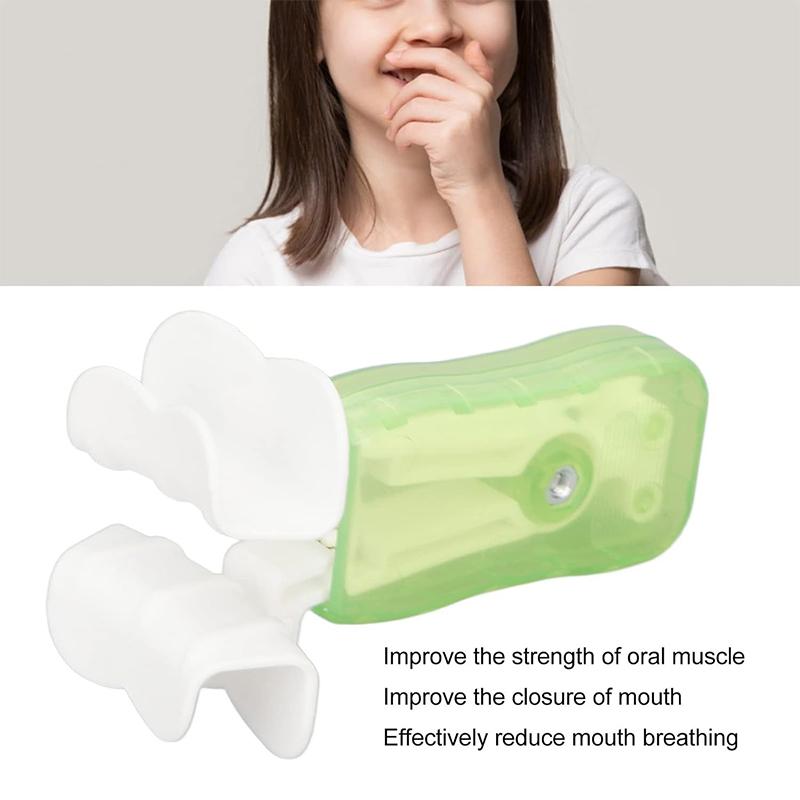 

Mouth Exerciser Oral Mouth Muscle Massage Trainer Lip Closure Training Exercise Tool Reduce Mouth Breathing Face Slimming Lift