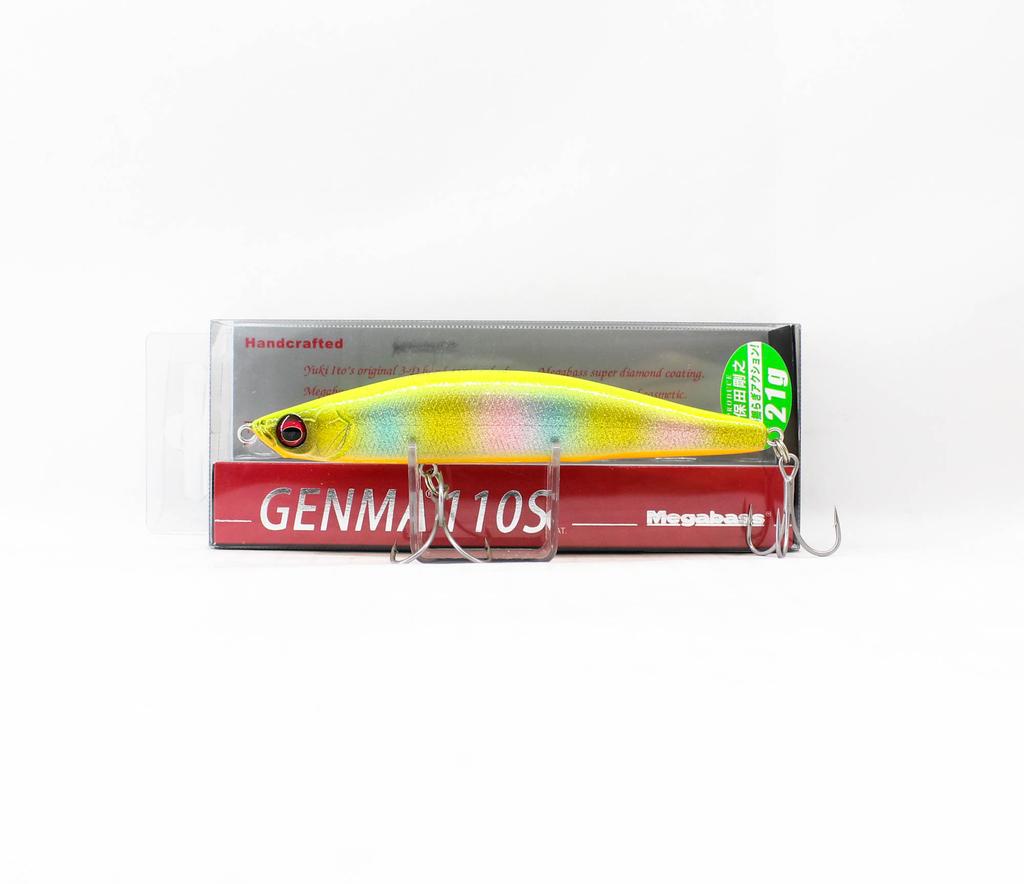 Megabass Genma 110S 21 grams Sinking Lure GLX Chart Back Candy (5467)