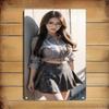 Funny Metal Wall Art Rustproof Painting Home Decor Bedroom