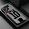 Etui na telefon z numerem 10 7 piłkarza For Samsung Galaxy S24 S23 S22 Ultra S21 S20 FE S10 Plus A15 A25 A35 A55 5G Note 20 10 Pokrowiec PC