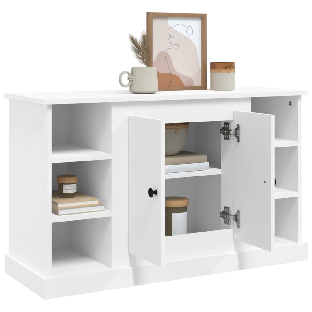 Vidaxl Szafka, Biała, 100X35,5X60 Cm, Materiał Drewnopochodny