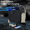 Mini Keychain Work Light Adjustable USB Rechargeable Waterproof Multi-function Portable Outdoor Camping Hiking Hanging Emergency Repair Lamp