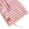 Spot wholesale exquisite creative hollow pattern design round 3 colors optional men's cufflinks, cross-border hot-selling jewelry