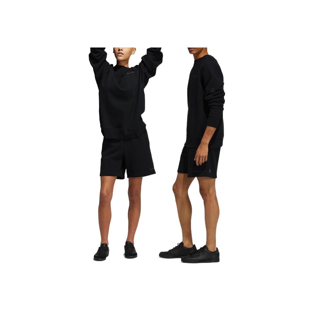 Adidas Originals Clover Pharrell Williams Breathable Sports Casual Shorts Unisex Bottoms Black GL2122