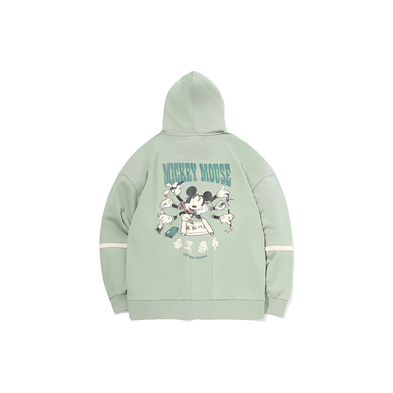 Li Ning x Disney Sweatshirt Men s Green AWDR121-2 M