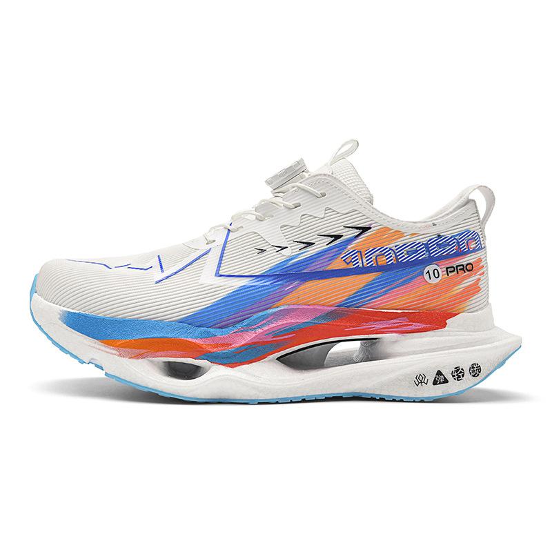 10PRO carbon board running shoes professional marathon physical test training shoes breathable shock absorption sports shoes