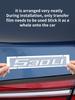 Suitable for BMW 5 Series G60 G30 F10 F11 520d 525i G61 530d 530e 540i 528 535i GT F07 rear emblem car logo numerical letters