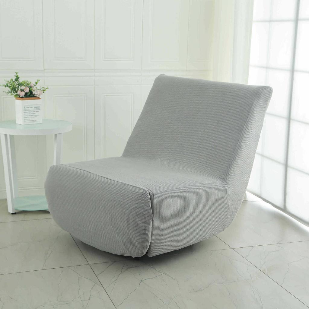 Funktionale Raupen-Hülle für Lazy Sofa Vollständig einschließend Elastisch Verdickt Integrierte Einzelsofa-Hülle für Haushalt Staubdicht