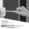 24-teiliges kompaktes gelbes DIY-Handwerkzeug-Set für Zuhause & Büro, für Heimwerker-Reparaturen, Drahtschneider