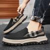 Summer men's shoes new old Beijing cloth shoes breathable mesh board shoes men's versatile casual shoes one pedal Doudou shoes