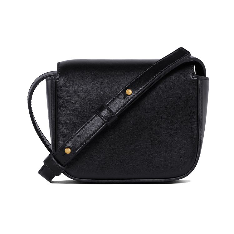 Celine Claude Lock Mini Shoulder Crossbody Bag Women bags Black Gold 10I513DPV-38NO