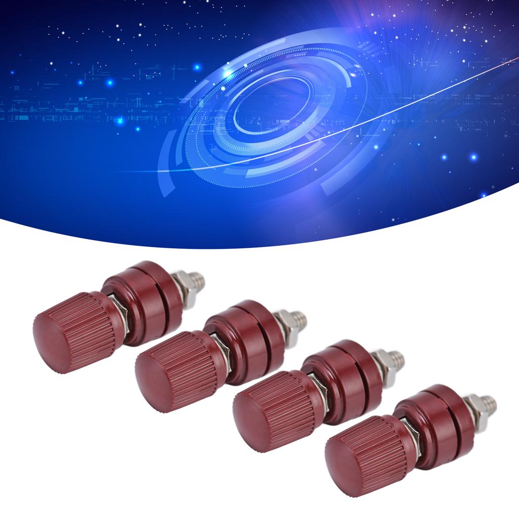 10Pcs Voltage Regulator Terminal Block Inverter Binding Post M6 32mm Screw 333 44mm L 0V380V