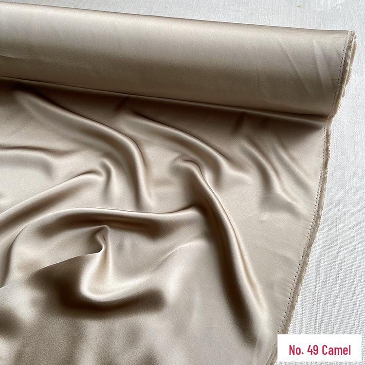 22 Momme Moerbeizijde Crêpe Satijn Stof voor Cheongsam, Beddengoed, Pyjama's en Haarelastiekjes.