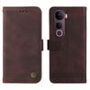 For vivo Y400 Pro 5G/vivo V40e 5G Leather Wallet Cases Skin Touch Phone Cover Stand with Strap