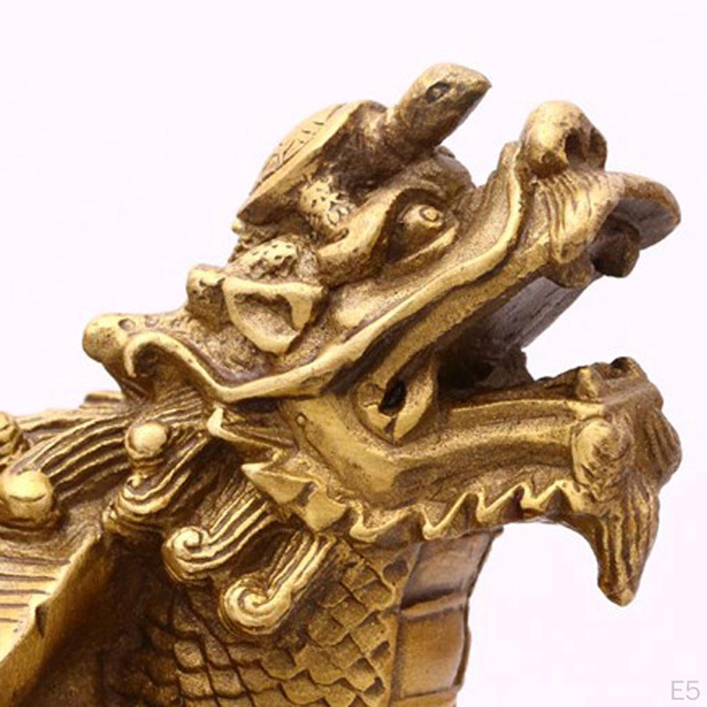 Shui Tortoise Statue Figurine Coin Wealth Ornament