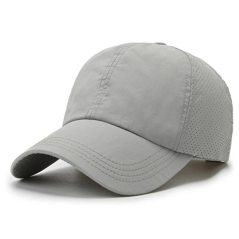 Hat Women's Spring and Autumn Baseball Cap Trendy Brand Fashion Casual Men's Sunscreen Solid Color Cap Trendy