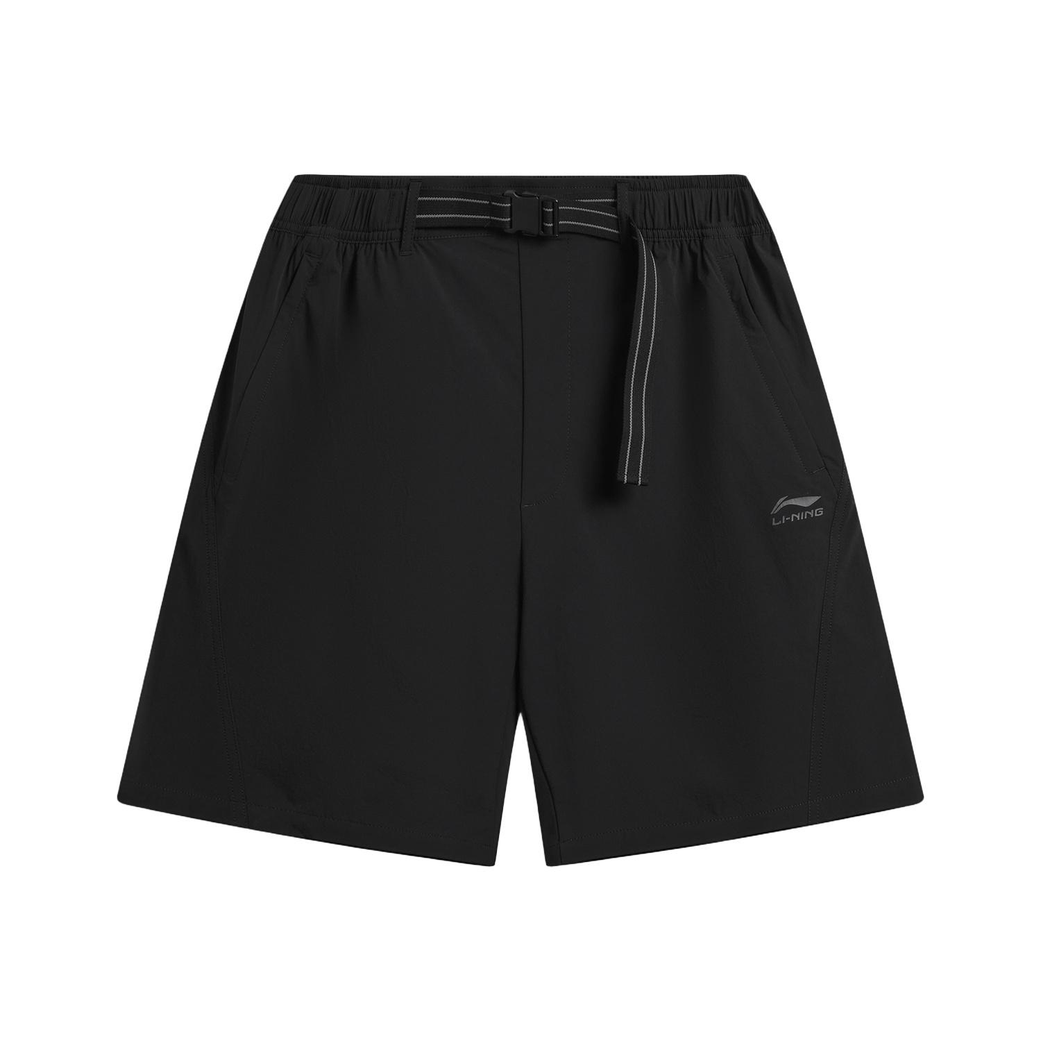 

Серия спортивного образа жизни Li Ning Спортивные повседневные шорты с УФ-защитой свободного кроя Мужские шорты AKSW223-1 S