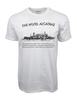 90s Hotel Alcatraz Grafisch Wit T-shirt