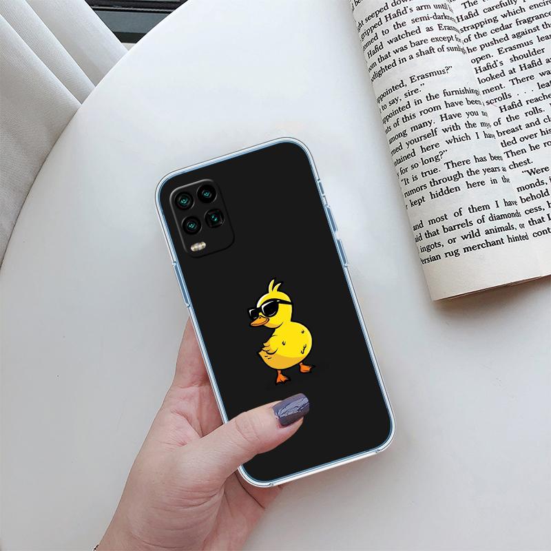 DUCK Cartoon Phone Case for Motorola Moto G10 G20 G30 G31 G32 G34 G35 G41 G42 G50 G51 G52 G55 G60 G60S G62 G71 G72 G75