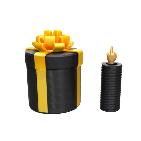 

Раздражающая коробка для подарков с вложенными винтами, напечатанная на 3D-принтере, Раздражающая подарочная коробка, Многоразовая коробка-головоломка для розыгрыша с денежным подарком, Рождество, Дни рождения, Прикольные подарки 8.5cm чёрный