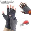 1 Paar Arthritis Handschuhe Damen Herren, Karpaltunnelsyndrom, Rheumatoide Arthritis, Sehnenentzündung, Fingerlose Hand Daumen Kompressionshandschuhe