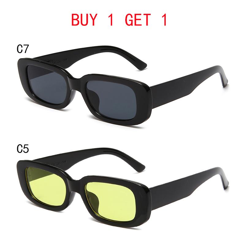 1PC Women Vintage Cat Eye Sunglasses Retro Small Frame UV400 Mirrored Sports Glasses Fashion Ladies Driver Goggles