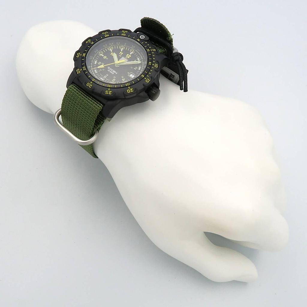 Used Luminox Luminox XL.8826.MI Recon Military Black Green Recon Sapphire Crystal
