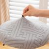 Slipcover Round Chair Cover Washable Stool Seat Cushion Cover  for Bar Swivel Chair